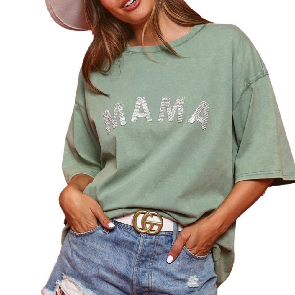 Fantastic Fawn Mama Rhinestone Shirt